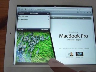 Changing the Bookmarks Toolbar in iCab Mobile on the iPad