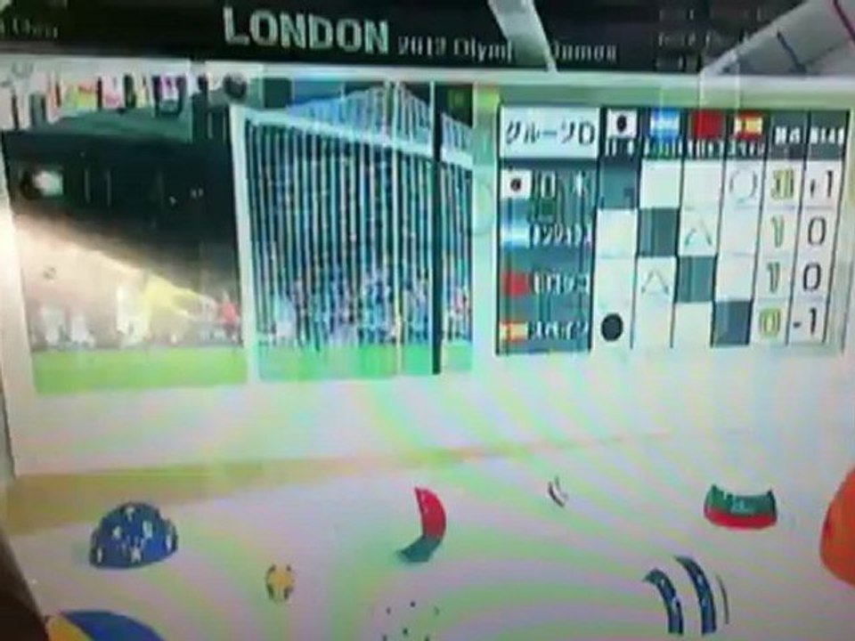 ロンドン五輪サッカー 日本 vs スペイン　日本１－０勝利