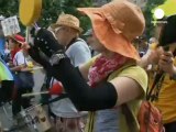 Japan: Big anti-nuclear protest outside parliament