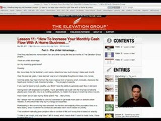 The Elevation Group - Make money from home