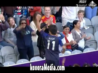 هدف المنتخب الياباني في مرمي المغرب