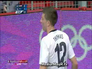 الشوط الاول من مباراة مصر 1-1 نيوزيلندا - كامل