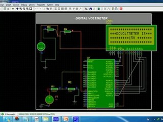 WAQAS NAVEED & KHAWAR BHAE DIGITAL VOLTMETER USING MICROCONTROLLER