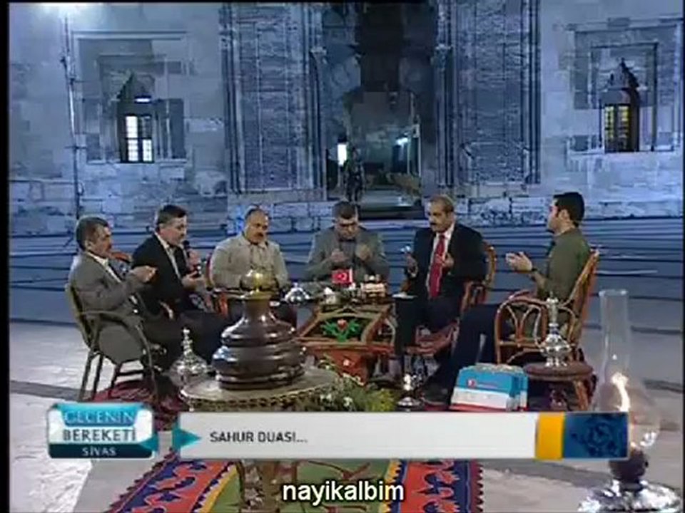4 Sahur duası SİVAS Gecenin bereketi 2012 STV