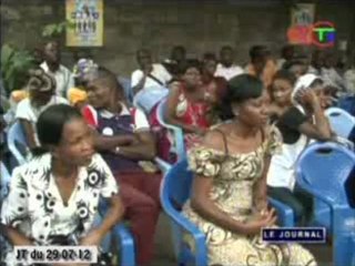 2e tour des élections législatives : Meeting du candidat du PRL à Moungali 2