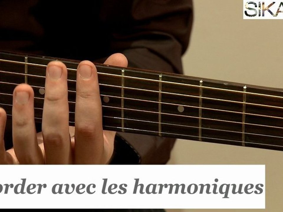 Comment accorder sa guitare avec des harmoniques ? - HD