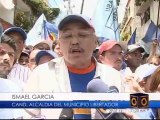 Antonio Ledezma e Ismael Garcia realizan caminata para reafirmar mensaje de Capriles