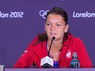 konferencja z Radwanska