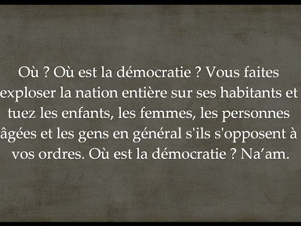 où est leur prétendue démocratie - cheikh al Fawzan