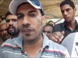إعتصام المعاقون بكفر الشيخ للمطالبة بتوفير فرص عمل لهم