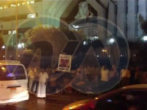 تظاهر الإخوان للمطالبة بإقالة مدير أمن الأسكندرية