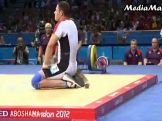 إبراهيم رمضان - رفع أثقال - وزن 77