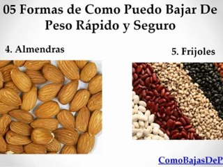 Como Puedo Bajar De Peso Rapido y Seguro