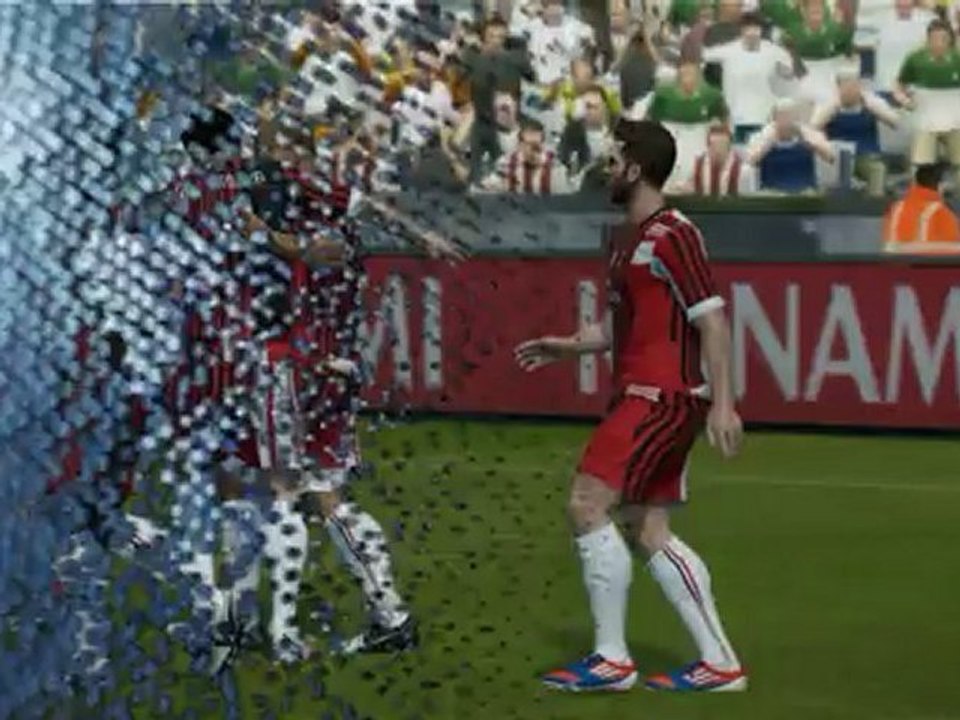 *Juventus mot AC Milan i pes 2013 demo*