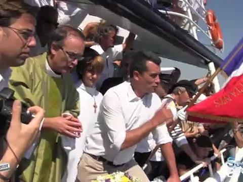 CAP D'AGDE - 2012 - Fête de la Mer et recueillement en l'honneur des marins disparus.