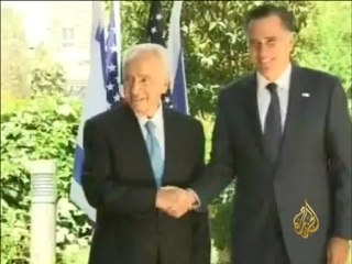 رومني يلتقي نتنياهو في إسرائيل