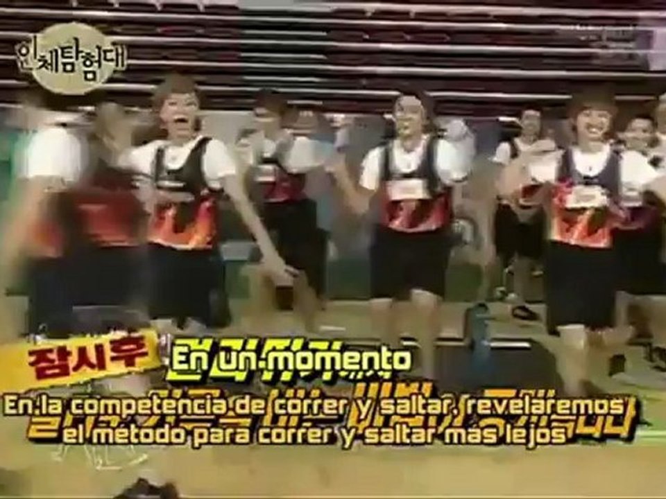 Explorando el cuerpo humano con Super Junior 4-3 sub esp