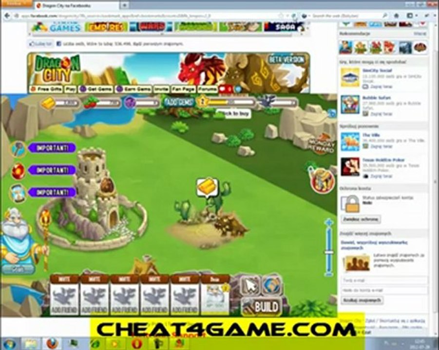 Dragon City Hack v2.5 ? FREE Download ? August 2012 Update