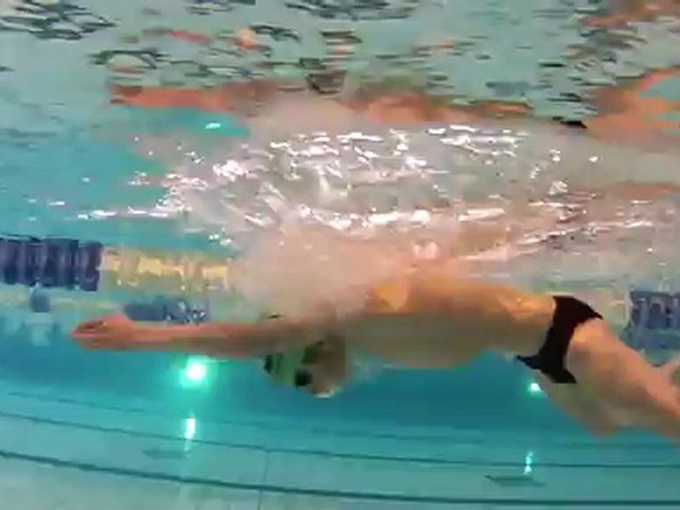 100 m 4 Nages de Bastien Simon - Stage Sélection 35 à Redon - Mai 2012