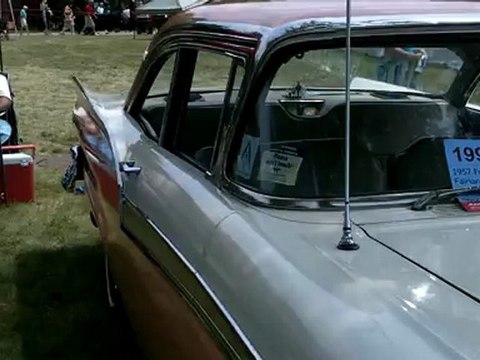 1957 Ford Fairlane 500 - 2 door sedan. Classic car!