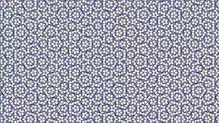 Penrose tiling rotating in the five dimensional space