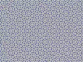 Penrose tiling rotating in the five dimensional space