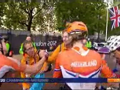 JO 2012 : Réaction Pauline Ferrand-Prevot, 8e en course sur route