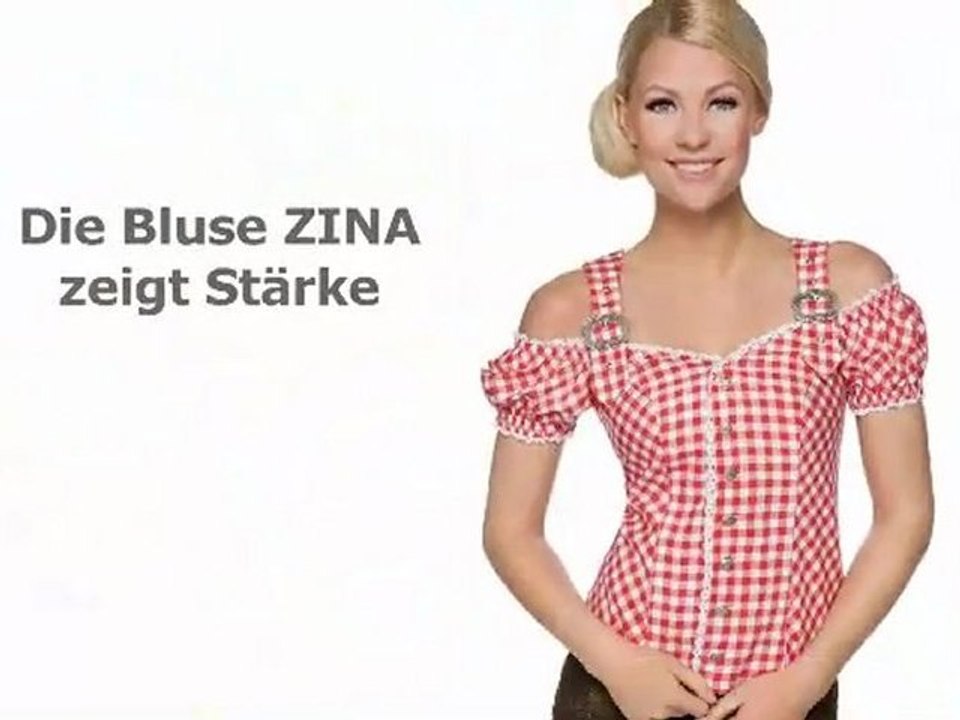 Stockerpoint trachtenbluse zina