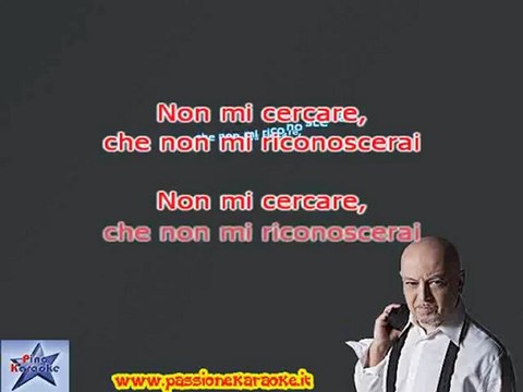 Enrico Ruggeri - Polvere - Karaoke