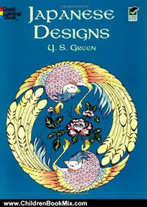 Children Book Review: Japanese Designs Coloring Book (Dover Design Coloring Books) by Y. S. Green
