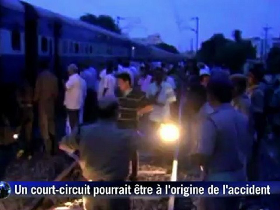 Incendie dans un train en Inde:au moins 32 morts