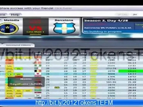 Top eleven football manager hack token cash ; LINK DOWNLOAD August 2012 Update