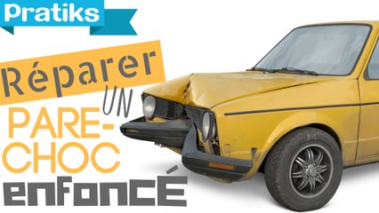 AUTOMOBILE. Comment réparer un pare-choc enfoncé ?