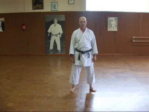 karaté club Léo Lagrange Draguignan kata Unsu ralenti karate-shotokan.fr