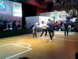 JO : du foot freestyle au club France