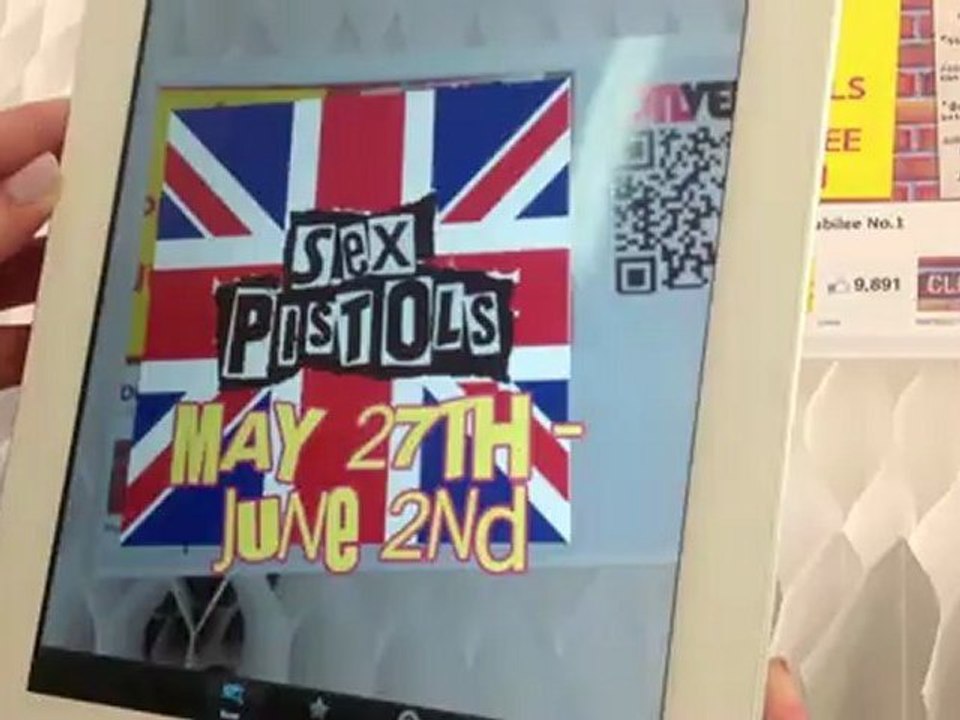 Sex Pistols by Jon Morter, Competition Results - Onvert Augmented Reality