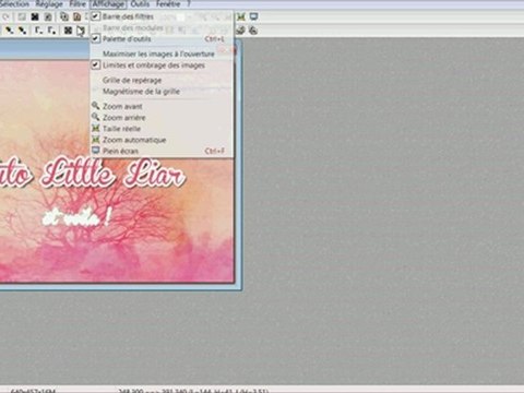 Tuto ~ Effet texte 1 avec photofiltre