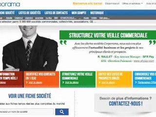 Corporama - identifiez de nouvelles opportunités commerciales