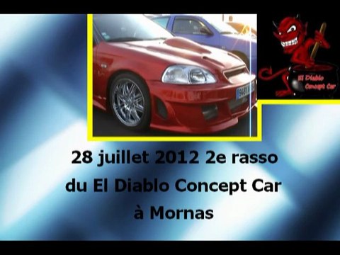 2e rasso El Diablo à Mornas 28 juillet 2012