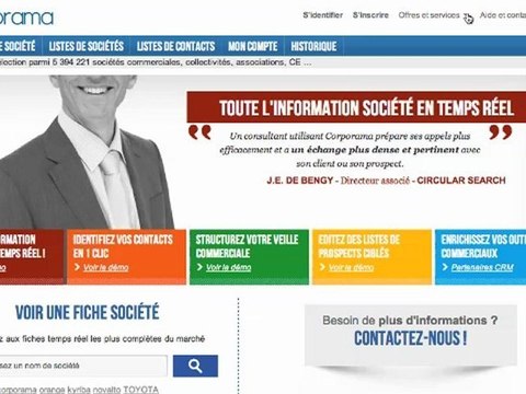 Corporama - Gagnez du temps grâce aux modules d'intégration