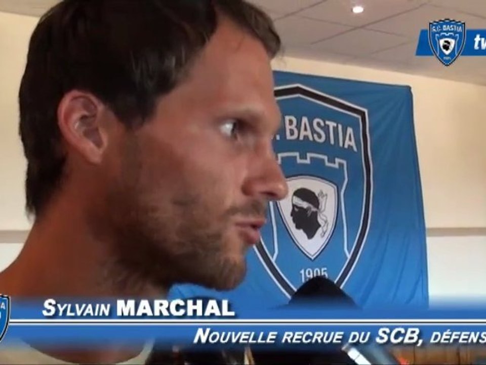 SC Bastia : Présentation de Sylvain Marchal