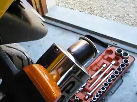 cb500 pot simmi sans chicane