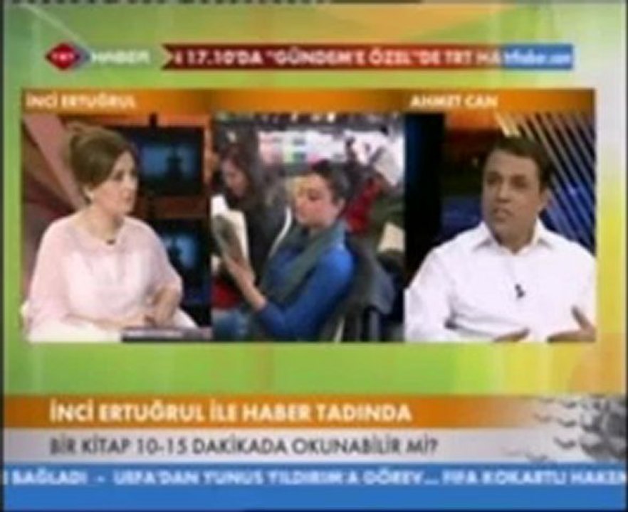 TRT Haber İnci Ertuğrul ile Hızlı Algılama, Hızlı Okuma 1.Bölüm