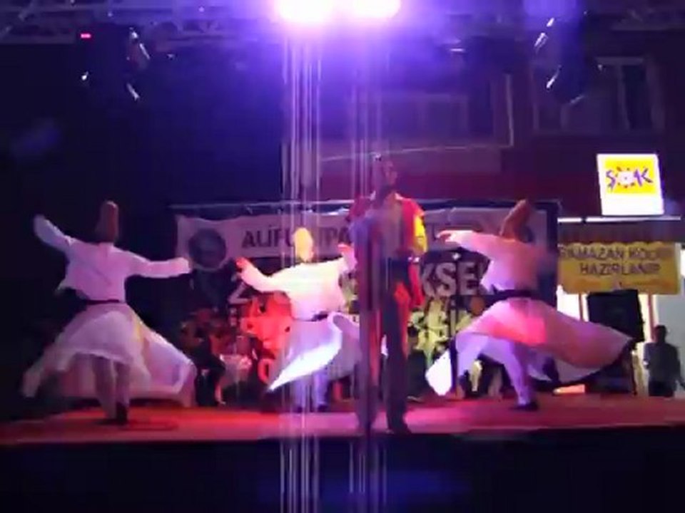 Alifuatpaşa Belediyesi Geleneksel 2. nci İftar programı semazen Gösterisi