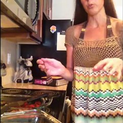 Grilled Strawberries & Vegan “Filets” w/ Mint Cilantro Mojo