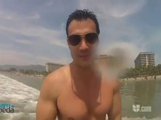 David Zepeda @davidzepeda1 salvo a reporteras en Acapulco