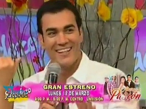 David Zepeda @davidzepeda1 y elenco de ADP en SabadazoUSA