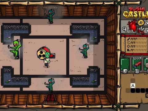 CGRundertow SUSHI CASTLE for Xbox 360 Video Game Review