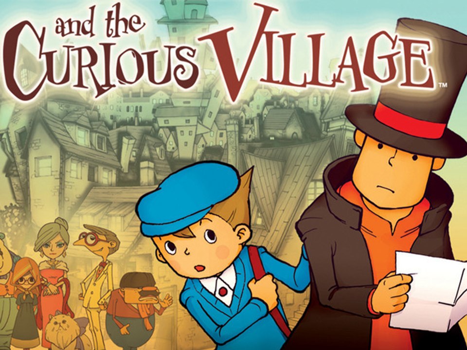 CGRundertow PROFESSOR LAYTON AND THE CURIOUS VILLAGE for Nintendo DS Video Game Review