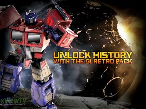 TRANSFORMERS Fall of Cybertron | Optimus Generation 1 - Retro Pack Trailer | 2012 | HD